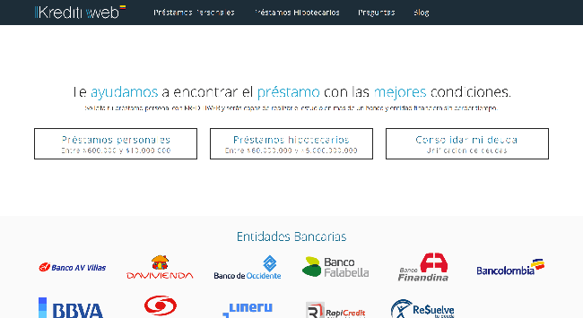 Kreditiweb - Préstamo de hasta $10 000 000