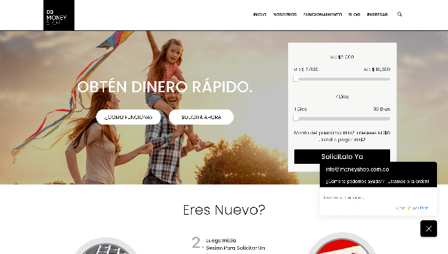 MoneyShop – Préstamo de hasta RD$10 000