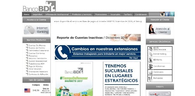 Banco BDI - de hasta RD$1 000 000