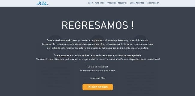 K24 – Préstamo de hasta RD$12 000