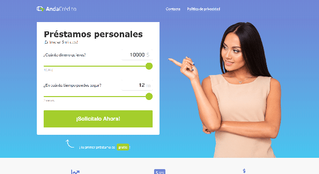 AndaCrédito - Créditos hasta $10 000