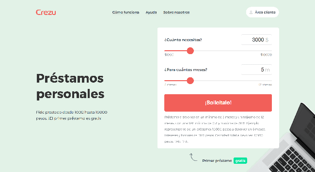 Crezu - Préstamos hasta $10 000