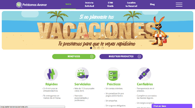 Préstamos Avance hasta $10 000