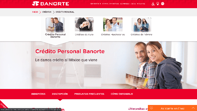Banorte – Préstamo de hasta $100 000