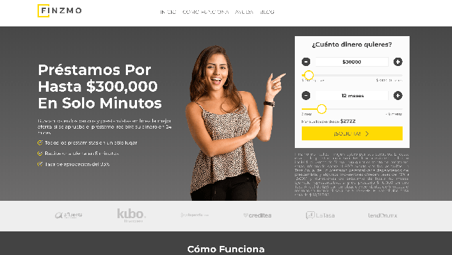 Finzmo - Préstamos hasta $300 000