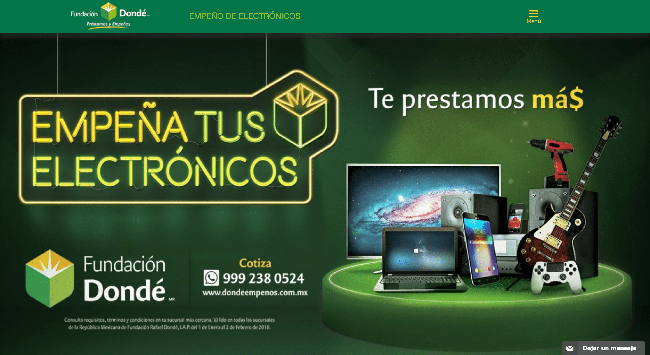 Fundación Dondé - Préstamos hasta $20 000